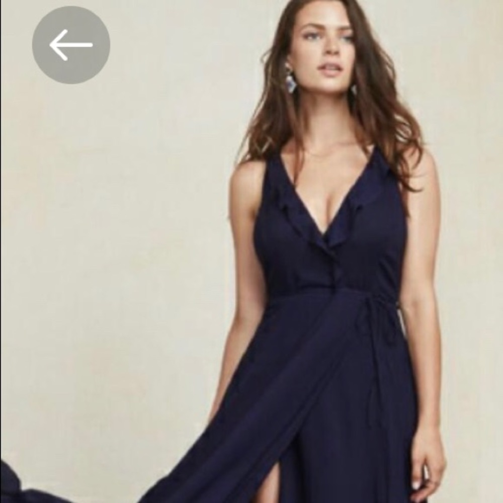 Reformation Arabella Dress for Boobs - Small Royal